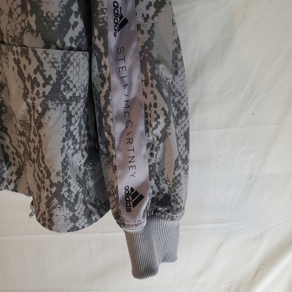 Adidas Stella McCartney Women's XS Camouflage Full-Zip Windbreaker Jacket - Picture 4 of 6